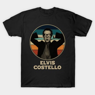 retro Elvis Costello T-Shirt